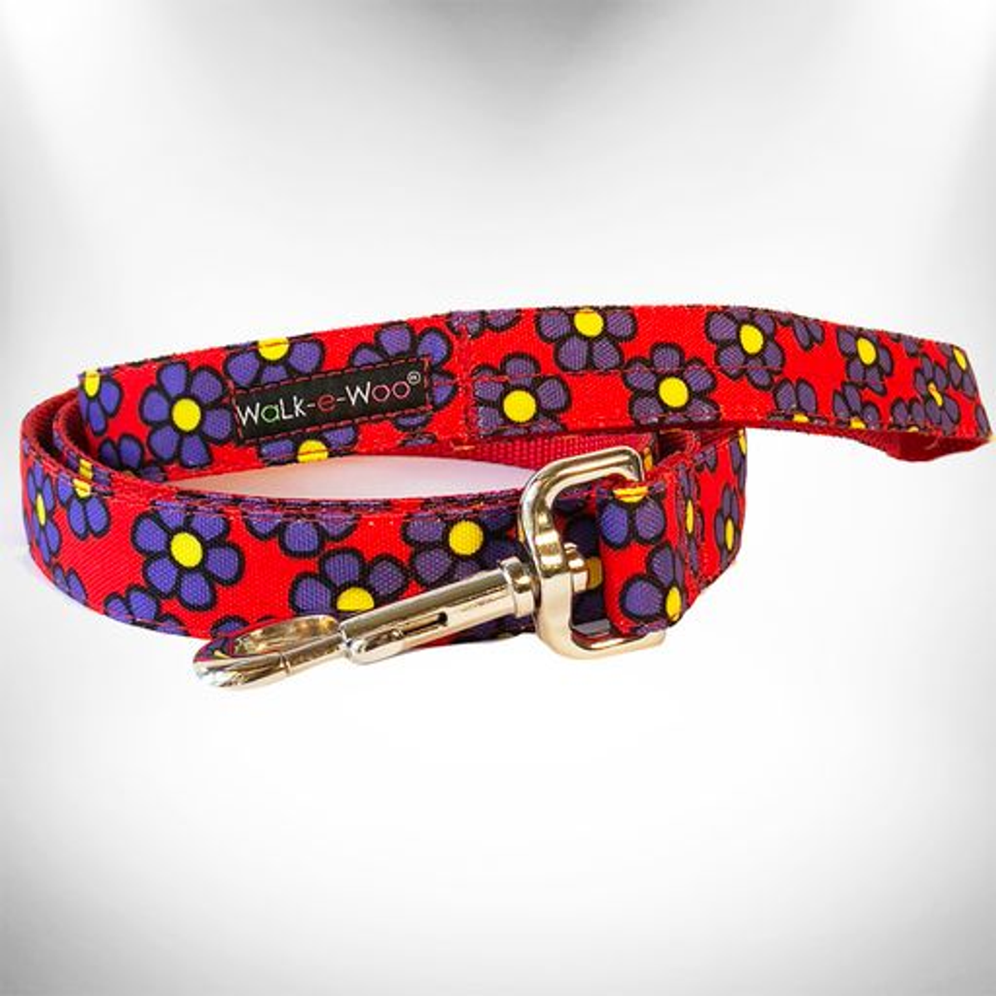 Walk-e-Woo Flower Dog Leash - 5 ft
