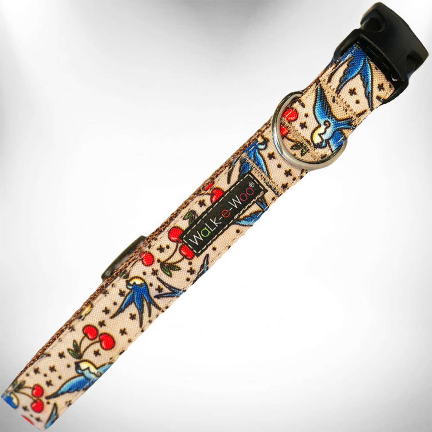 Walk-e-Woo Tattoo Art Dog Collar