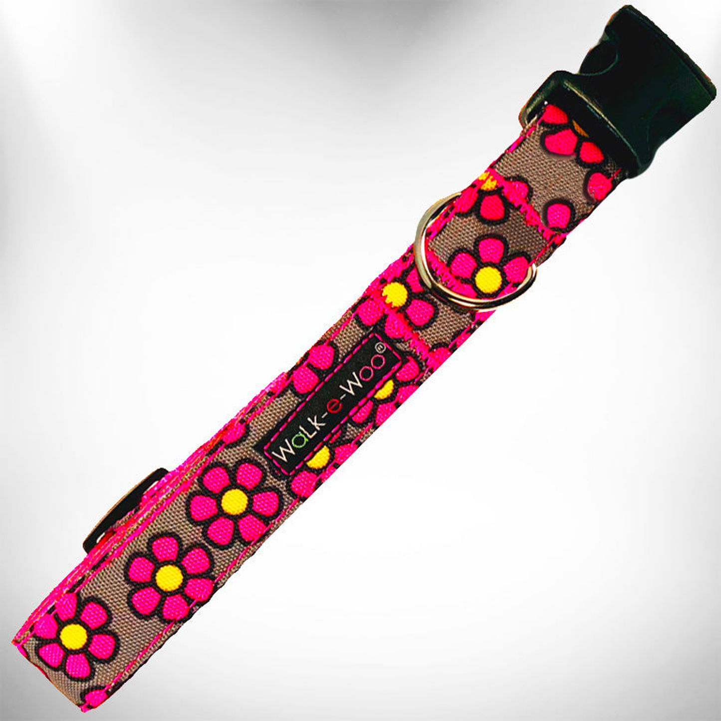 Walk-e-Woo Flower Dog Collar