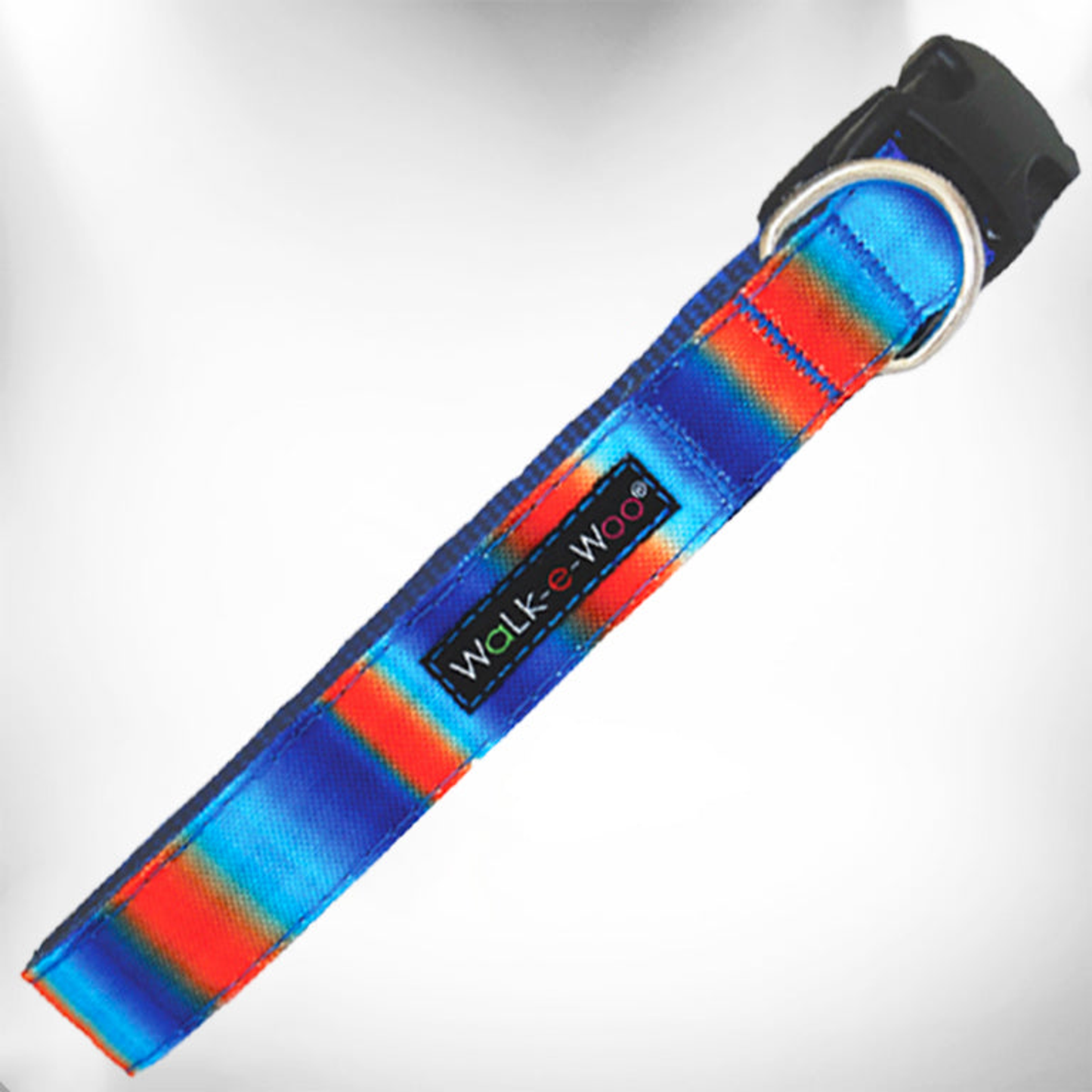 Walk-e-Woo Tie Dye Dog Collar