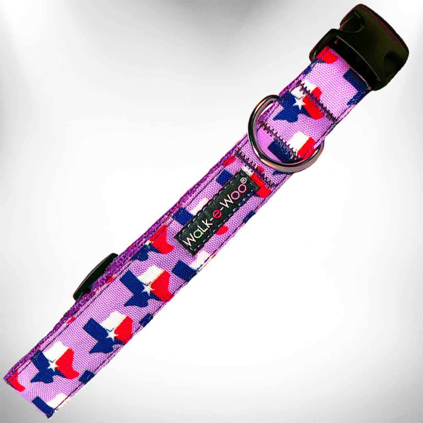 Walk-e-Woo Colorado and Texas Dog Collar