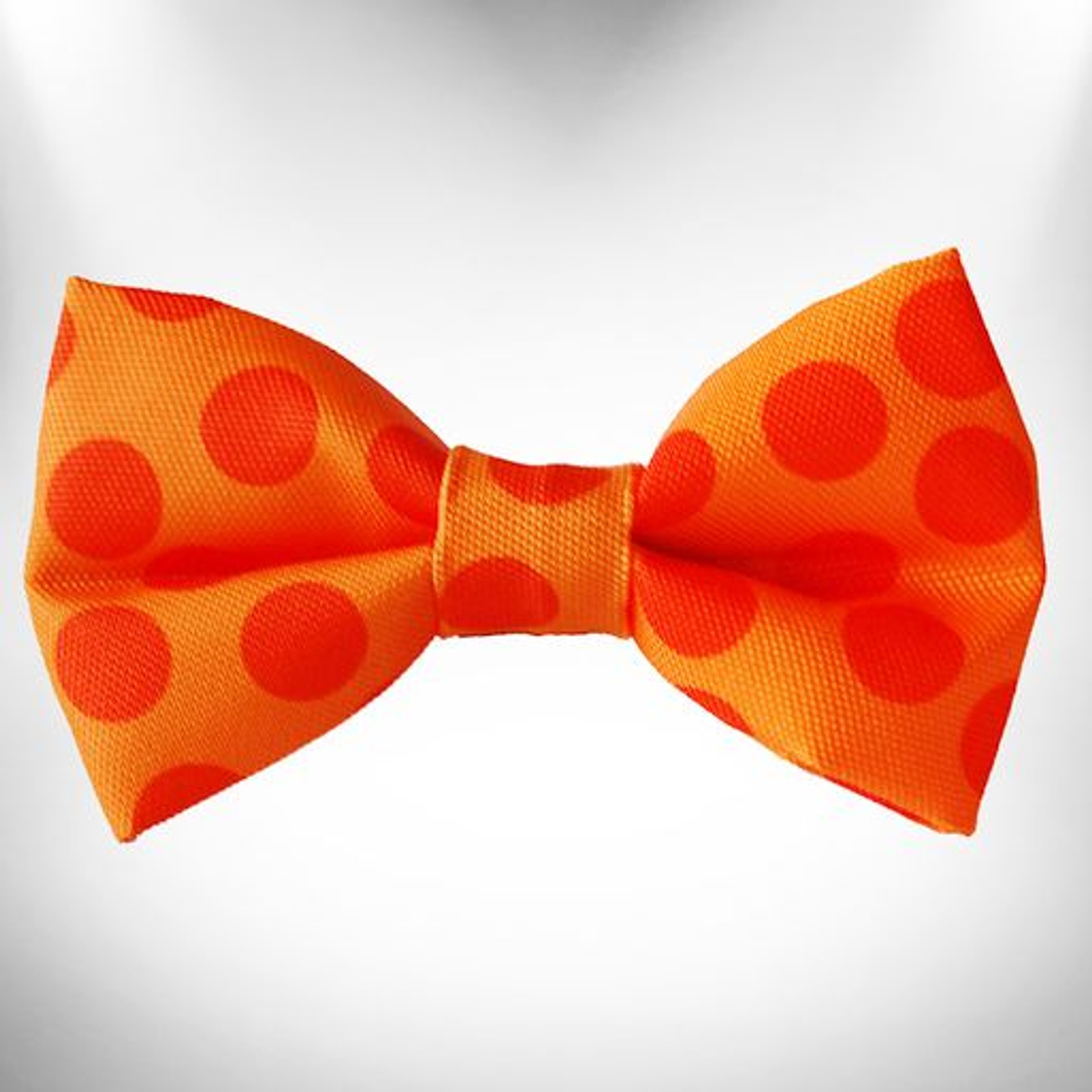 Walk-e-Woo Monotone Polka Dot Dog Bow Tie