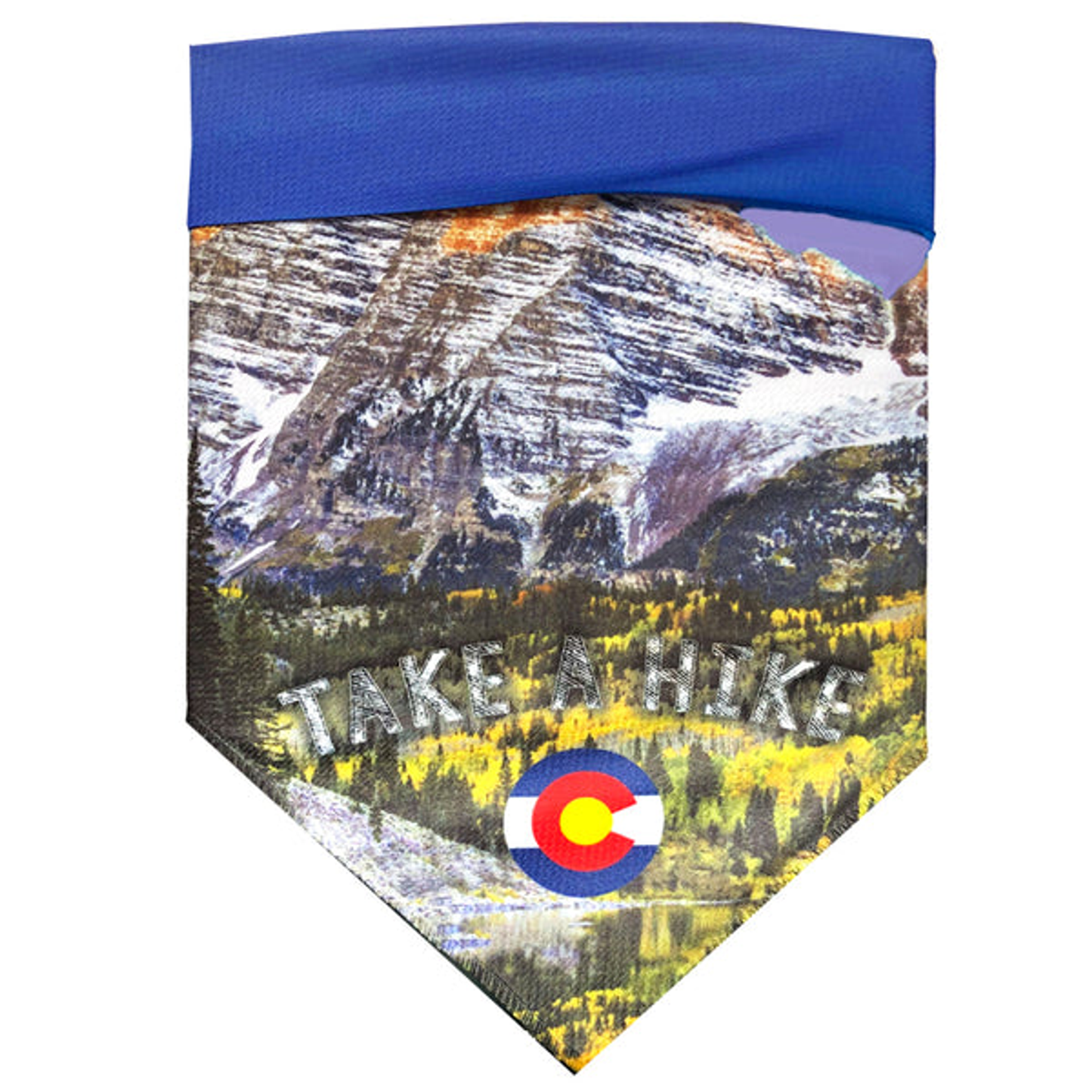 Walk-e-Woo Reversible Sport Dog Bandana - Small & Large