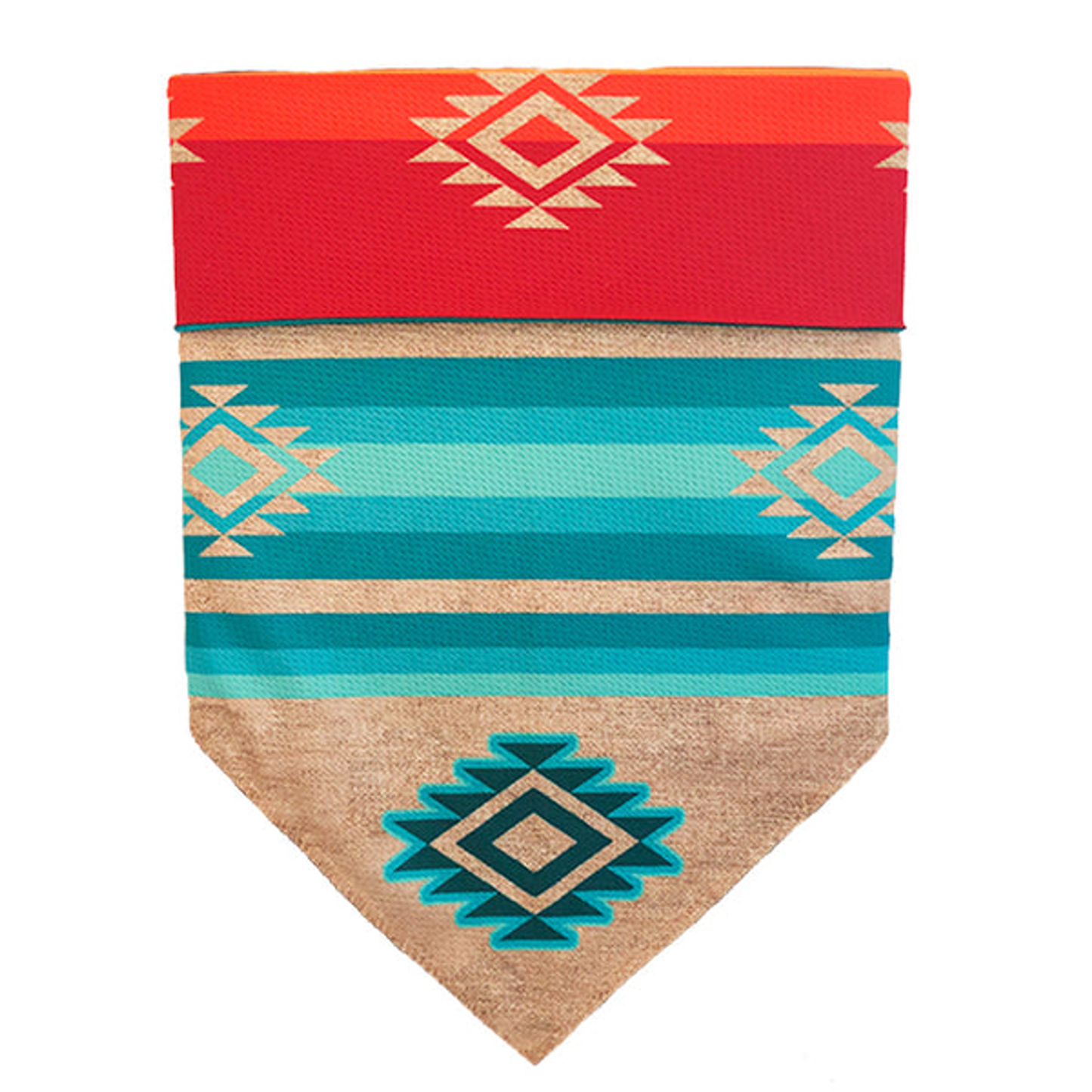Walk-e-Woo Reversible Sport Dog Bandana - Small & Large