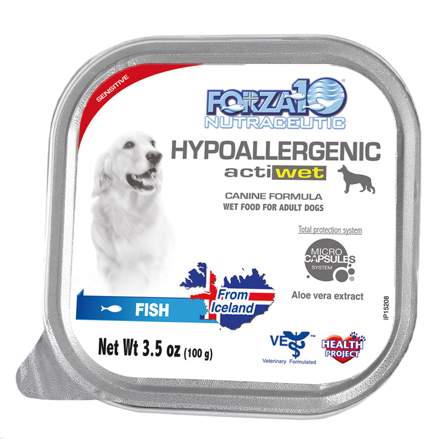 Forza10 ActiWet Hypoallergenic Icelandic Fish Dog Food