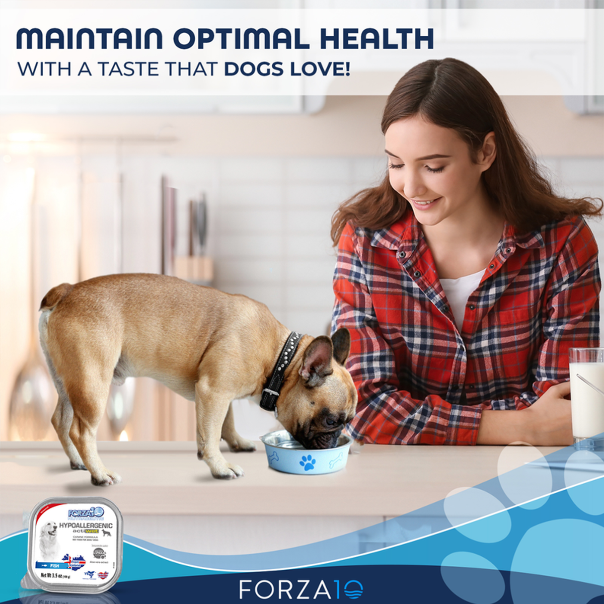 Forza10 ActiWet Hypoallergenic Icelandic Fish Dog Food