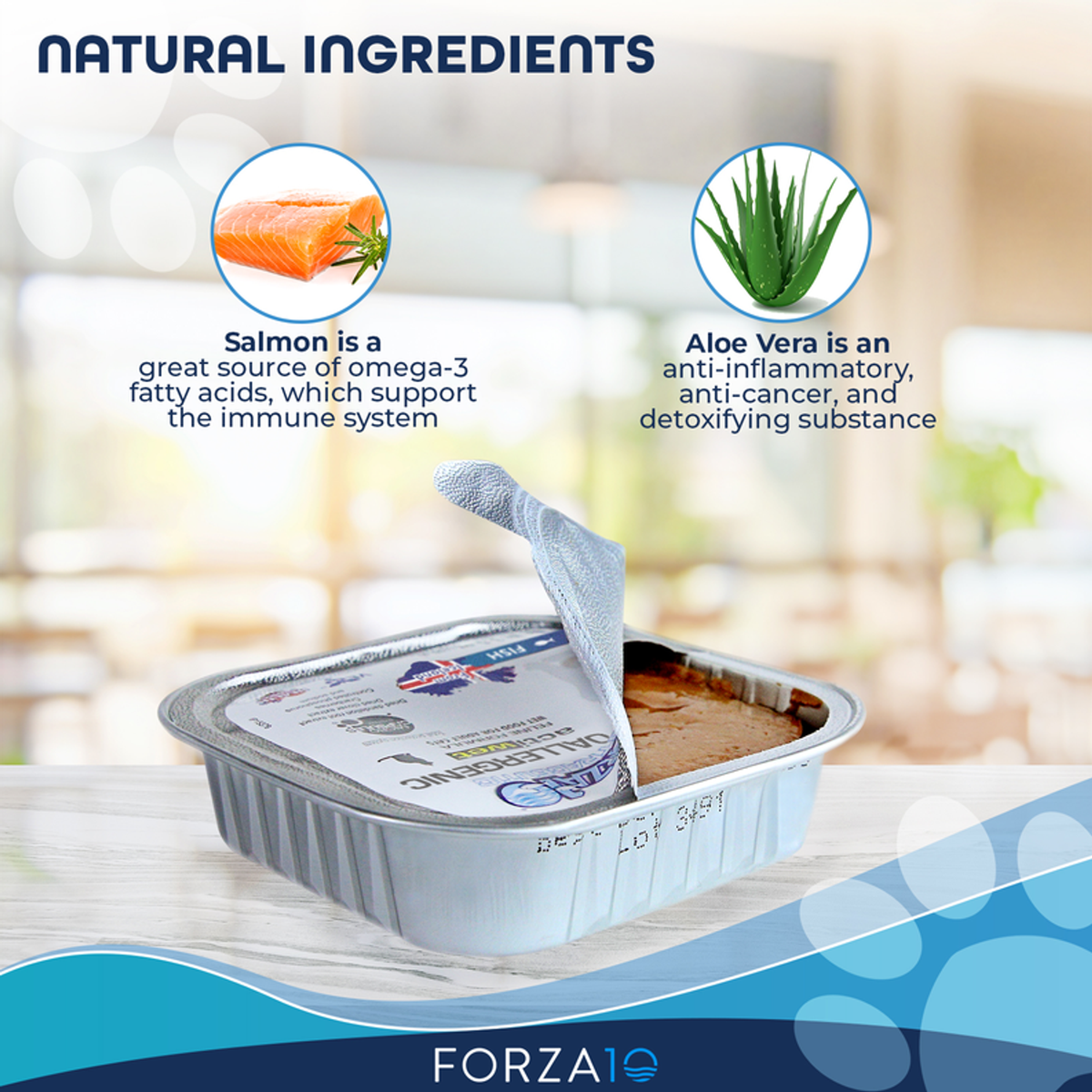 Forza10 ActiWet Hypoallergenic Icelandic Fish Dog Food