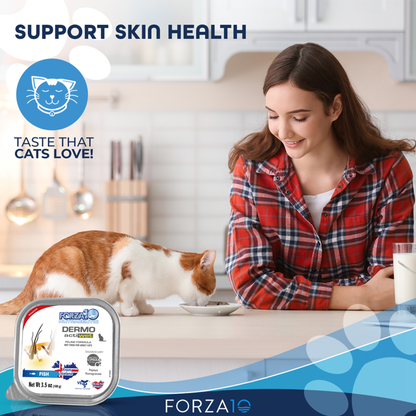 Forza10 ActiWet Dermo Icelandic Fish Canned Cat Food, 32 x 3.5 oz