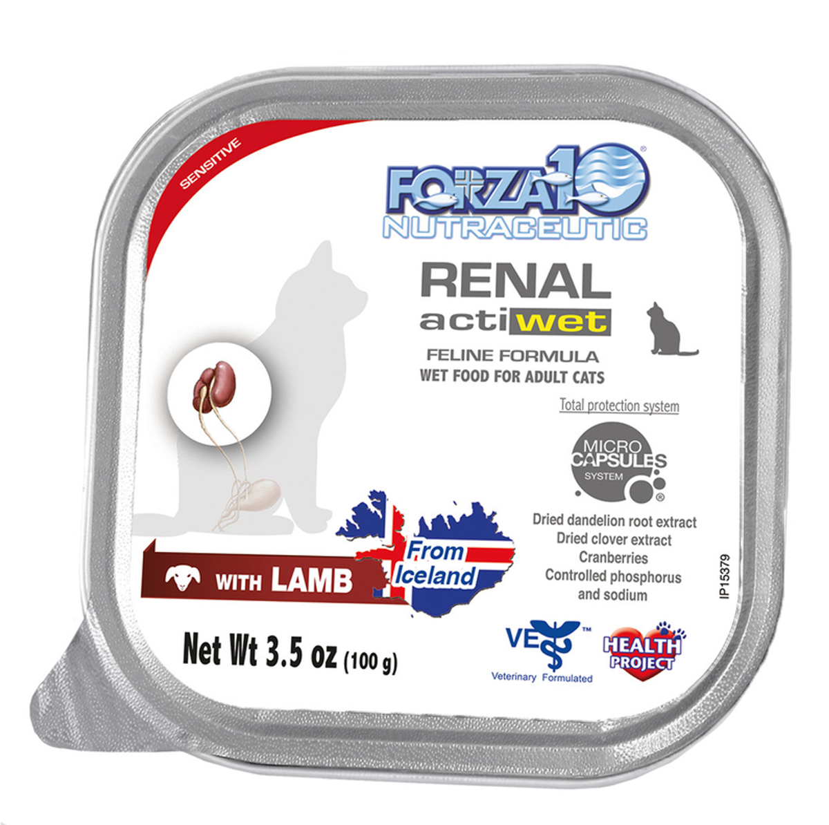 Forza10 ActiWet Renal Support Canned Cat Food, 32 x 3.5 oz