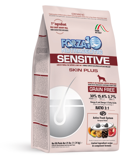 Forza10 Sensitive Skin Plus Grain-Free Dry Dog Food