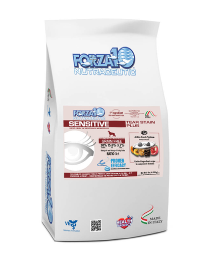 Forza10 Sensitive Tear Stain Plus Grain-Free Dry Dog Food