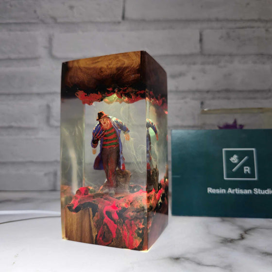 Horror Character Epoxy Resin Desktop Lamp product image 4