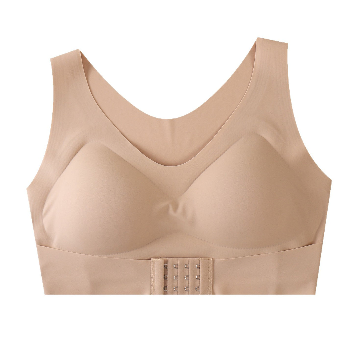 Fixed Cup Sports Bra With Antibacterial Fabric