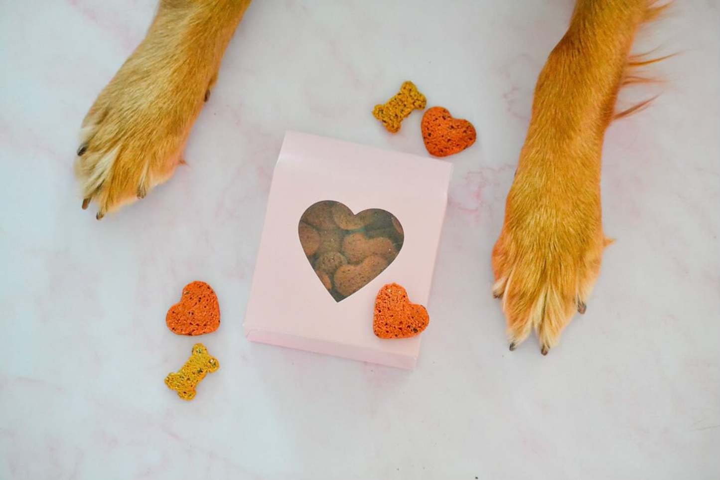 Heart(Beet) Boxes Superfood Dog Treats