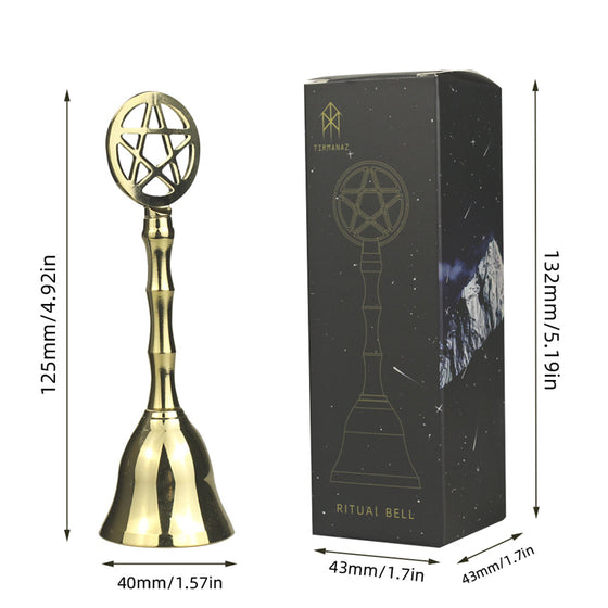Witch altar bell hand-cranked bell product image 6