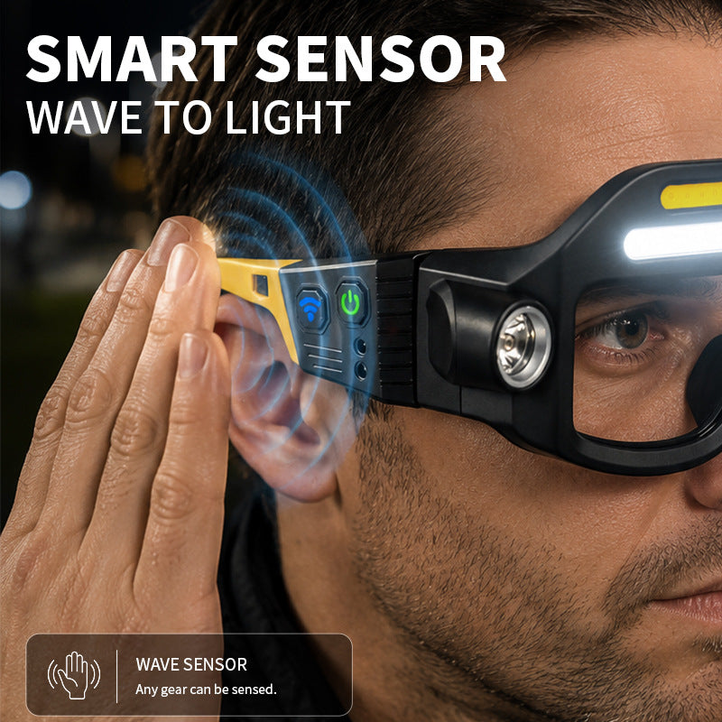 Head-mounted lighting device