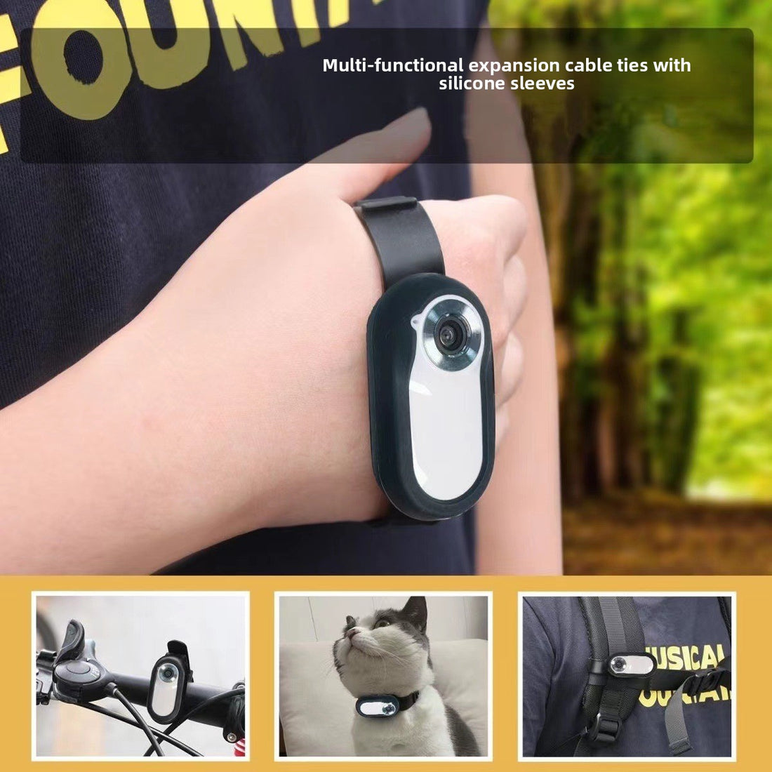 Silicone Camera Mount Strap