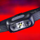 Rechargeable LED Headlamp with Induction Sensing