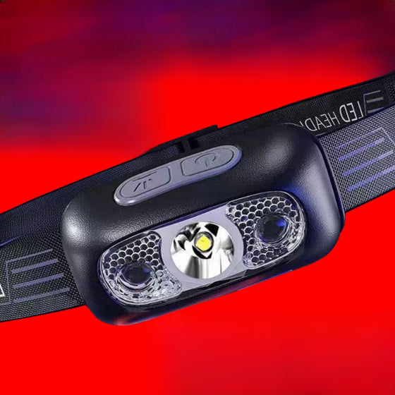 Rechargeable LED Headlamp with Induction Sensing Outdoor Lighting & Tools product image 4