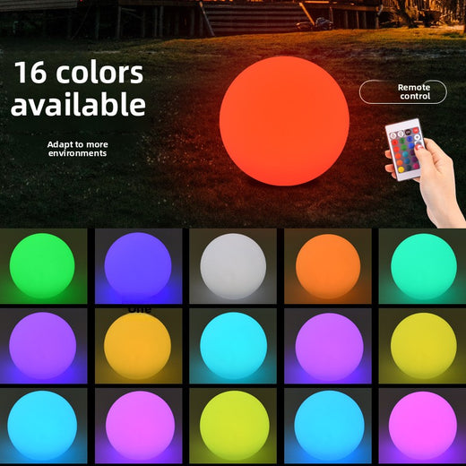 LED Solar Ball Light Outdoor Decorative Sphere