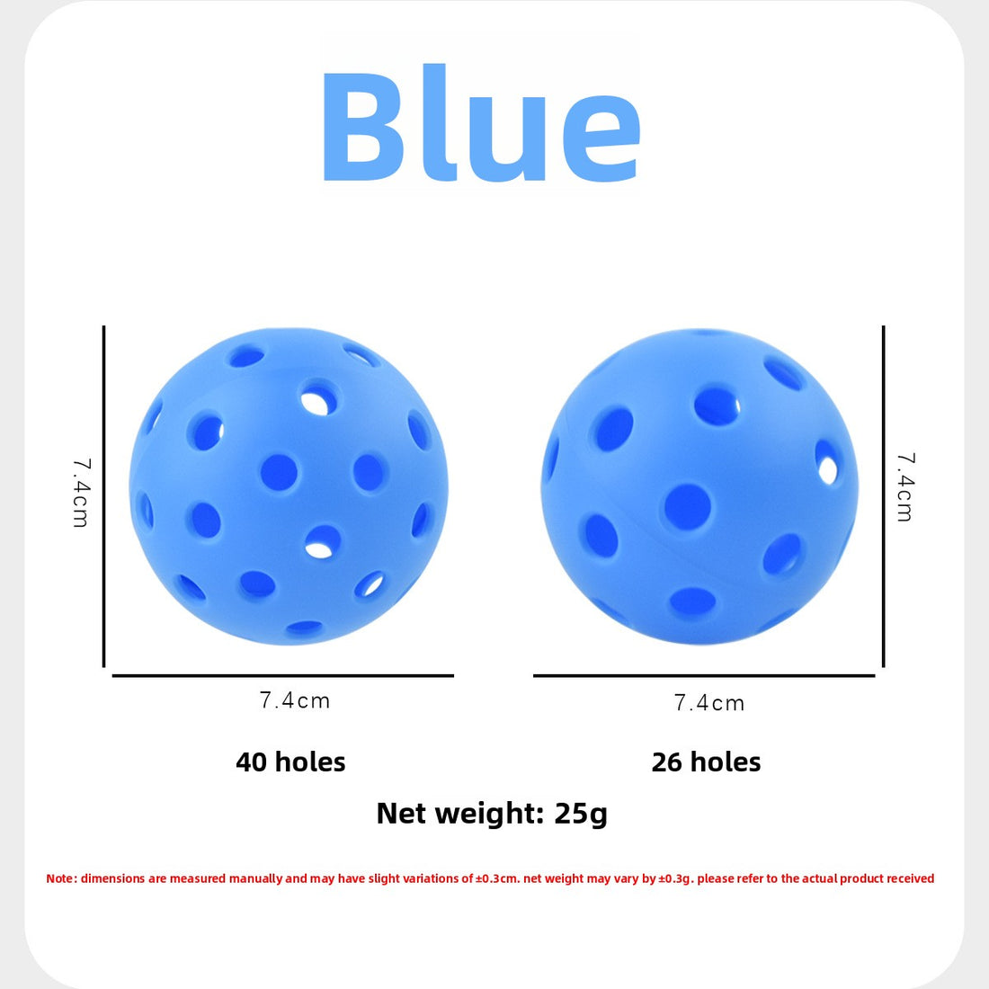 TPE Perforated Pickleball Training Ball product image 8