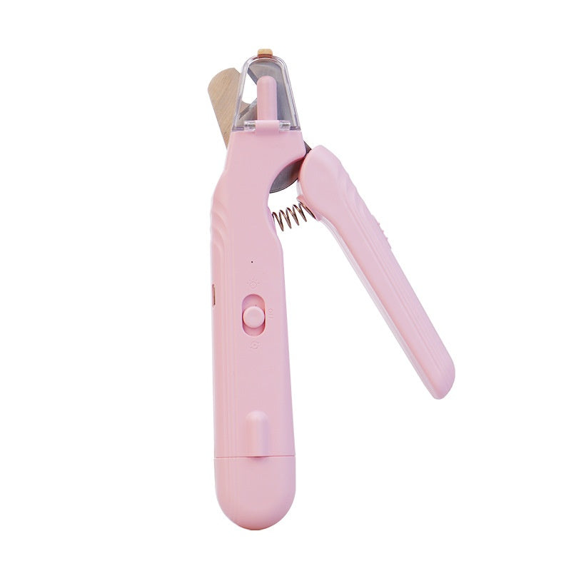 Two-in-One LED Pet Nail Clipper and Grinder