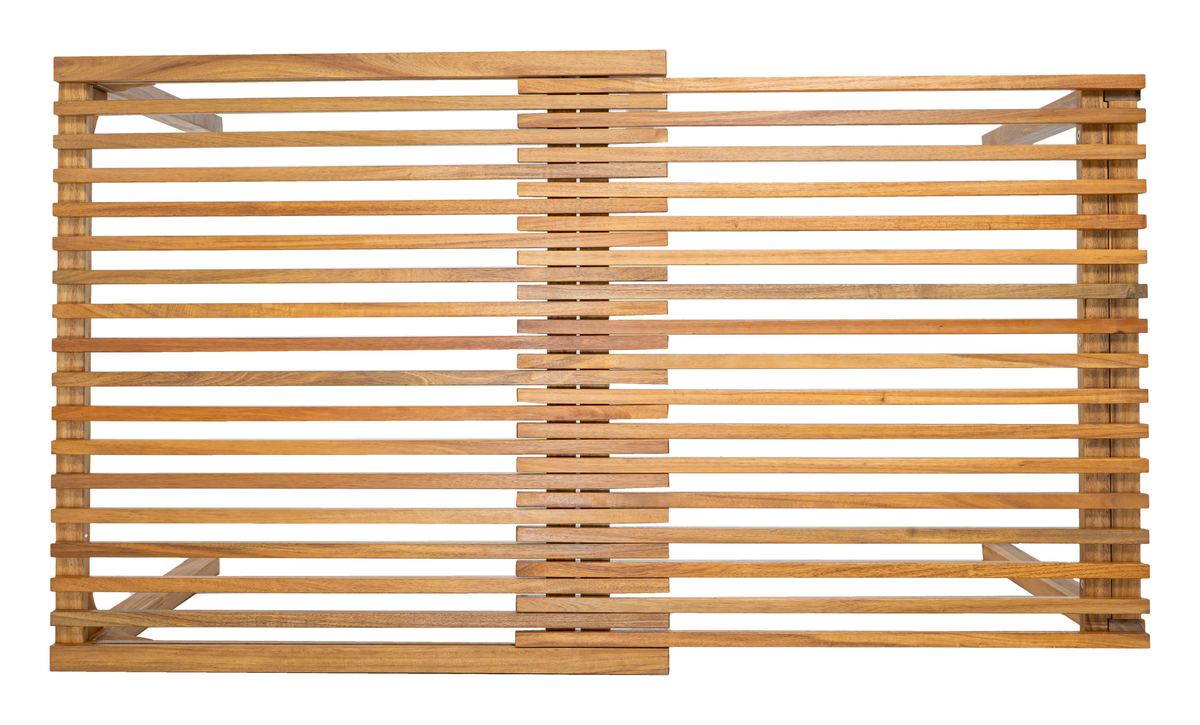 Solid Wood Extendable Outdoor Dining Table