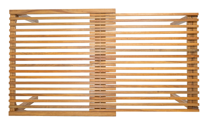 Solid Wood Extendable Outdoor Dining Table