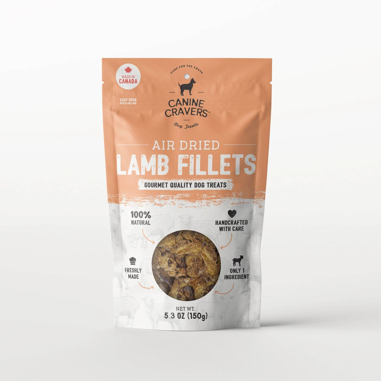 Premium Lamb Fillets Dog Treats