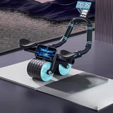 AB Roller Wheel Automatic Rebound Abdominal Muscle Training Push-Up Abdominal Roll Elbow Flat Plate Home Fitness Exercise