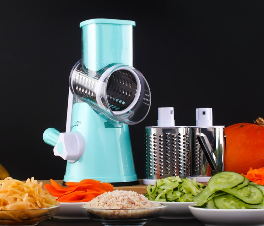 Mandoline vegetable cutter in kitchen drawer
