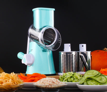 Multifunctional Round Mandoline Vegetable Cutter Potato Slicer