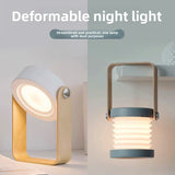Portable telescopic folding lantern night light