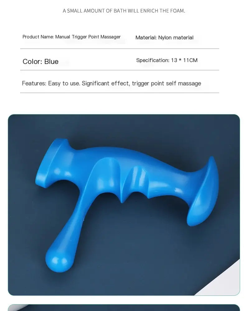 Trigger point massager size reference