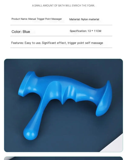 Trigger point massager size reference