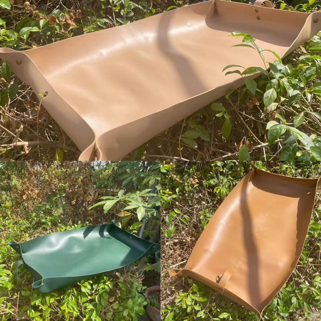 Garden Organizing Potted Plant Mat, Nursery Gardening Tray