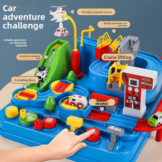 Interactive Educational Rail Car Toy Set