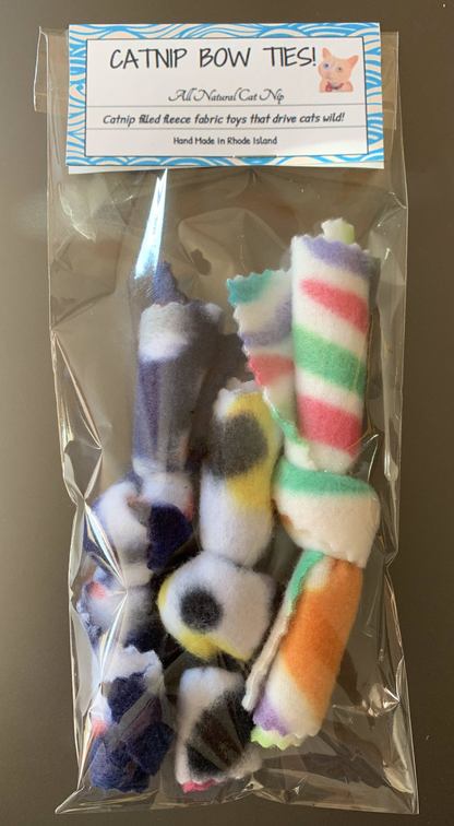 Catnip Bow Tie Cat Toys