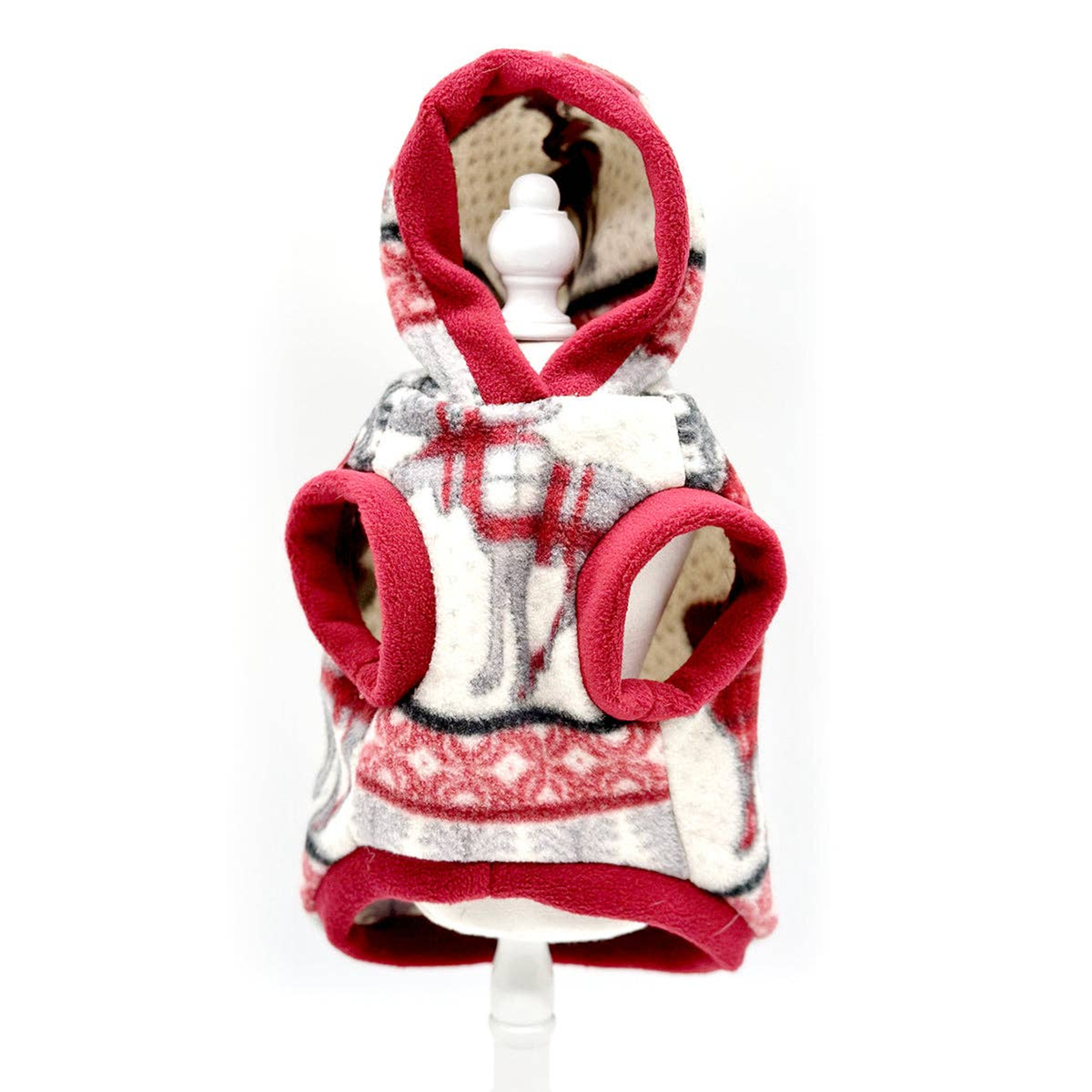 Through the Woods Fleece Dog Blanket Hoodie