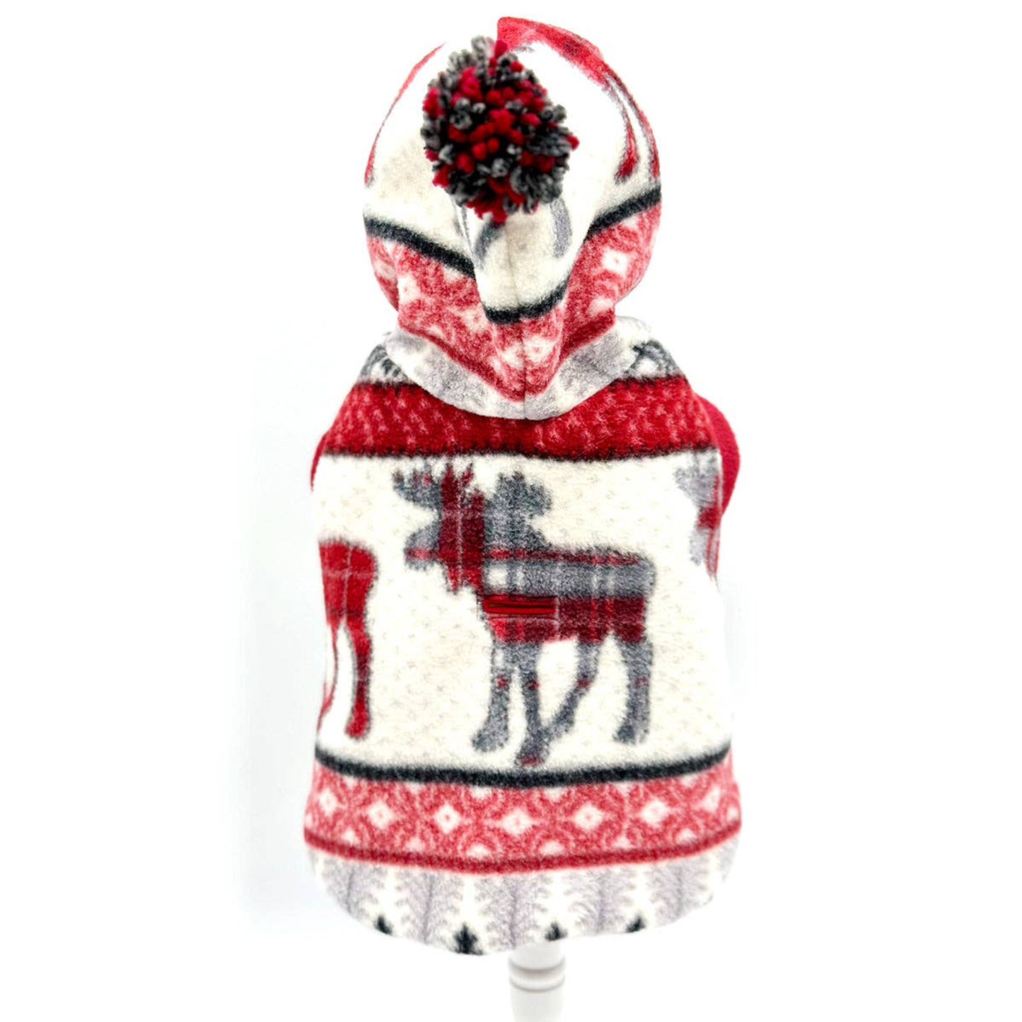 Through the Woods Fleece Dog Blanket Hoodie