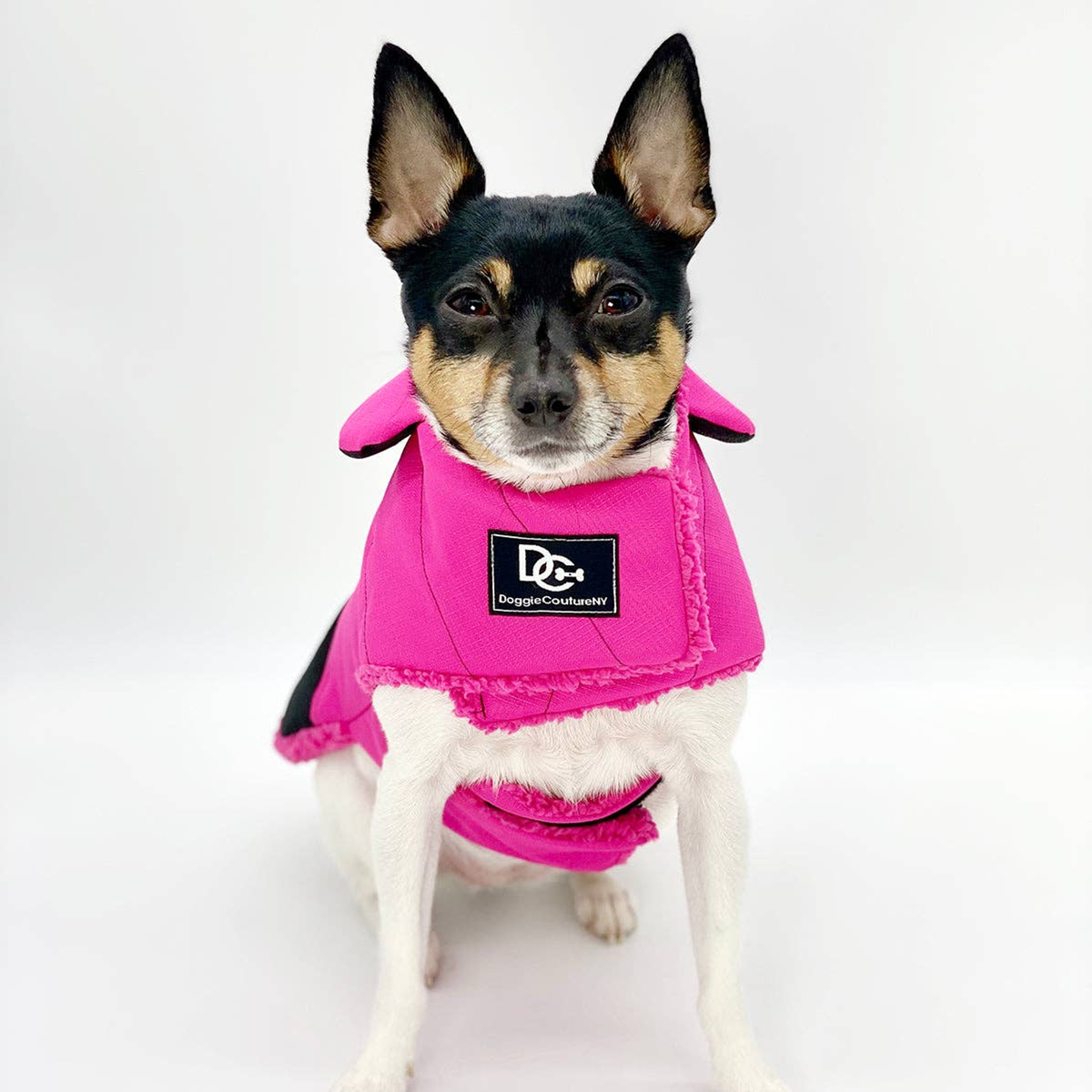 DCNY Water-Resistant Fleece-Lined Dog Coat