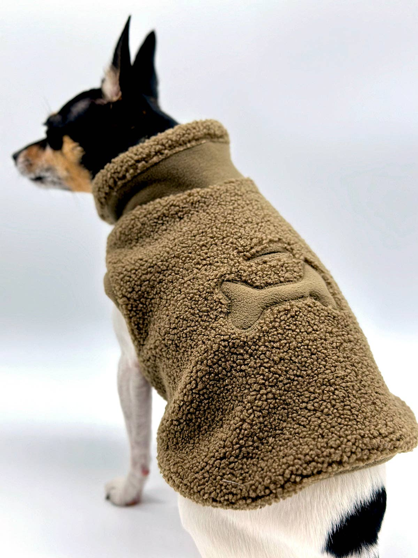 Cozy Sherpa Fleece Dog Pullover