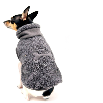 Cozy Sherpa Fleece Dog Pullover