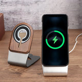 MagSafe Wooden Wireless Charging Stand for iPhone