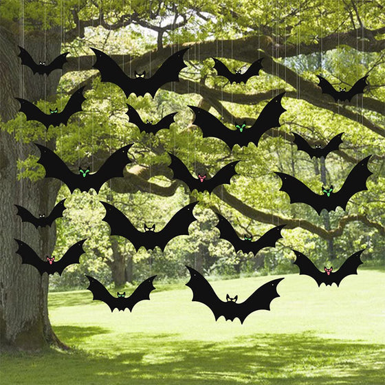Hanging Bat Halloween Decoration