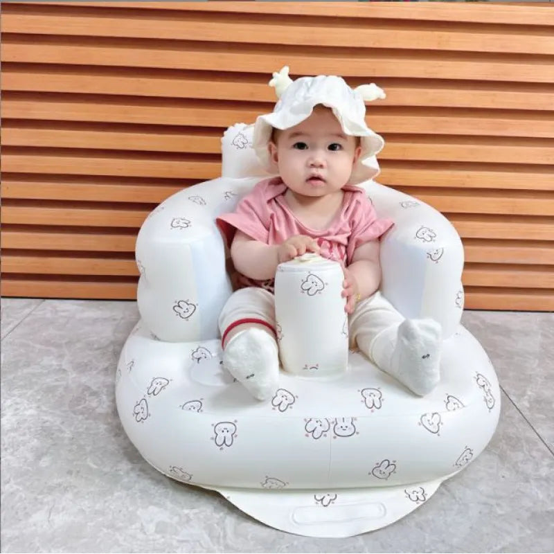 Inflatable Baby Chair for Dining & Bath - Image 10