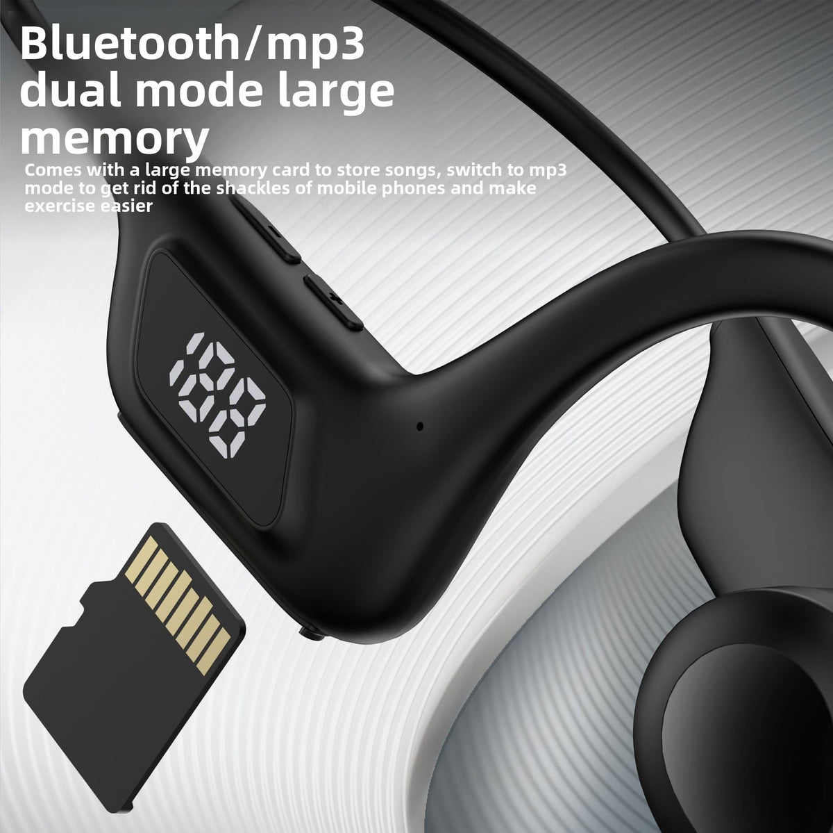 Wireless Bone Conduction Sports Earphones
