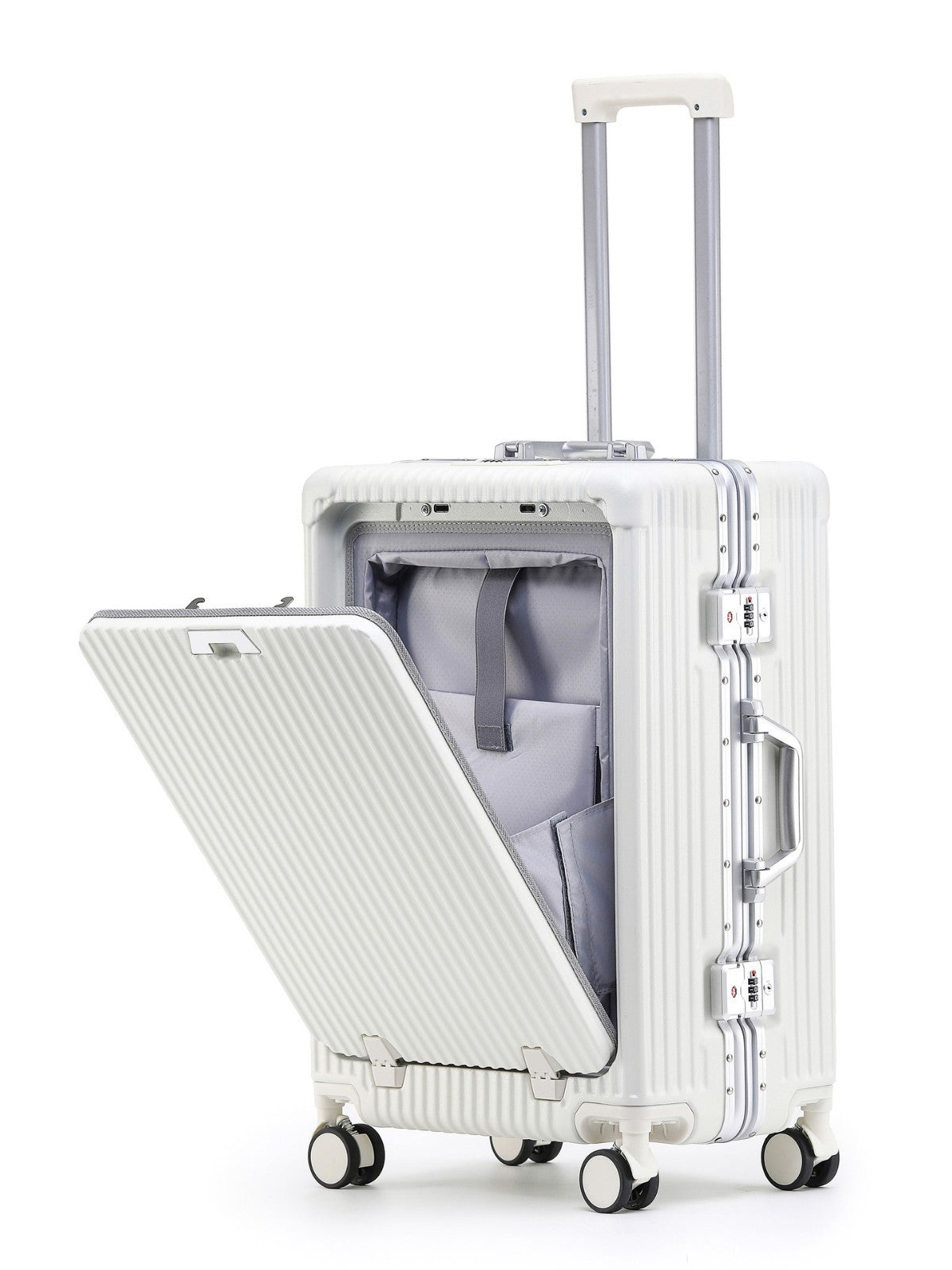 Multi-functional Aluminum Frame Luggage