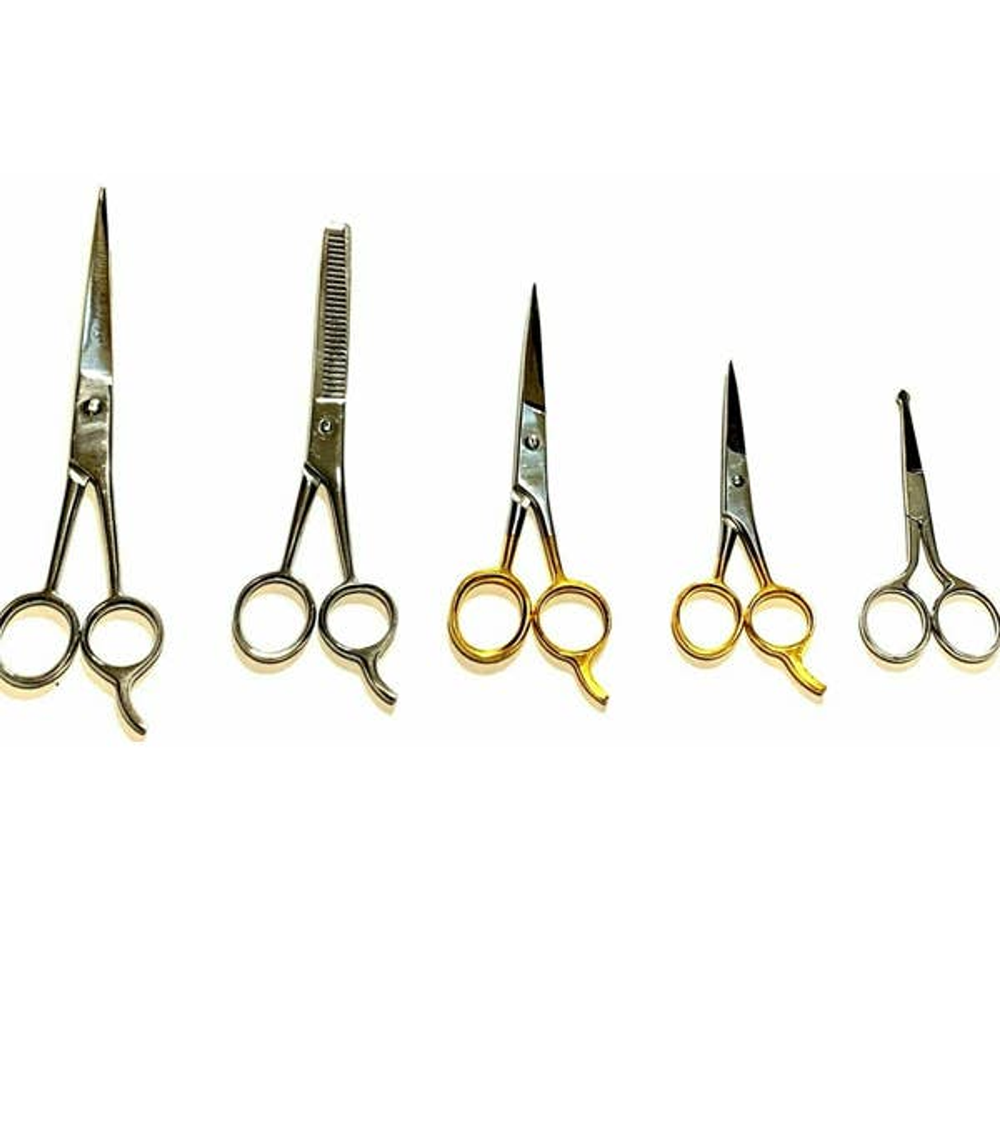 Dog Grooming Scissors 5-Piece Variety Pack Ice-Tempered Steel