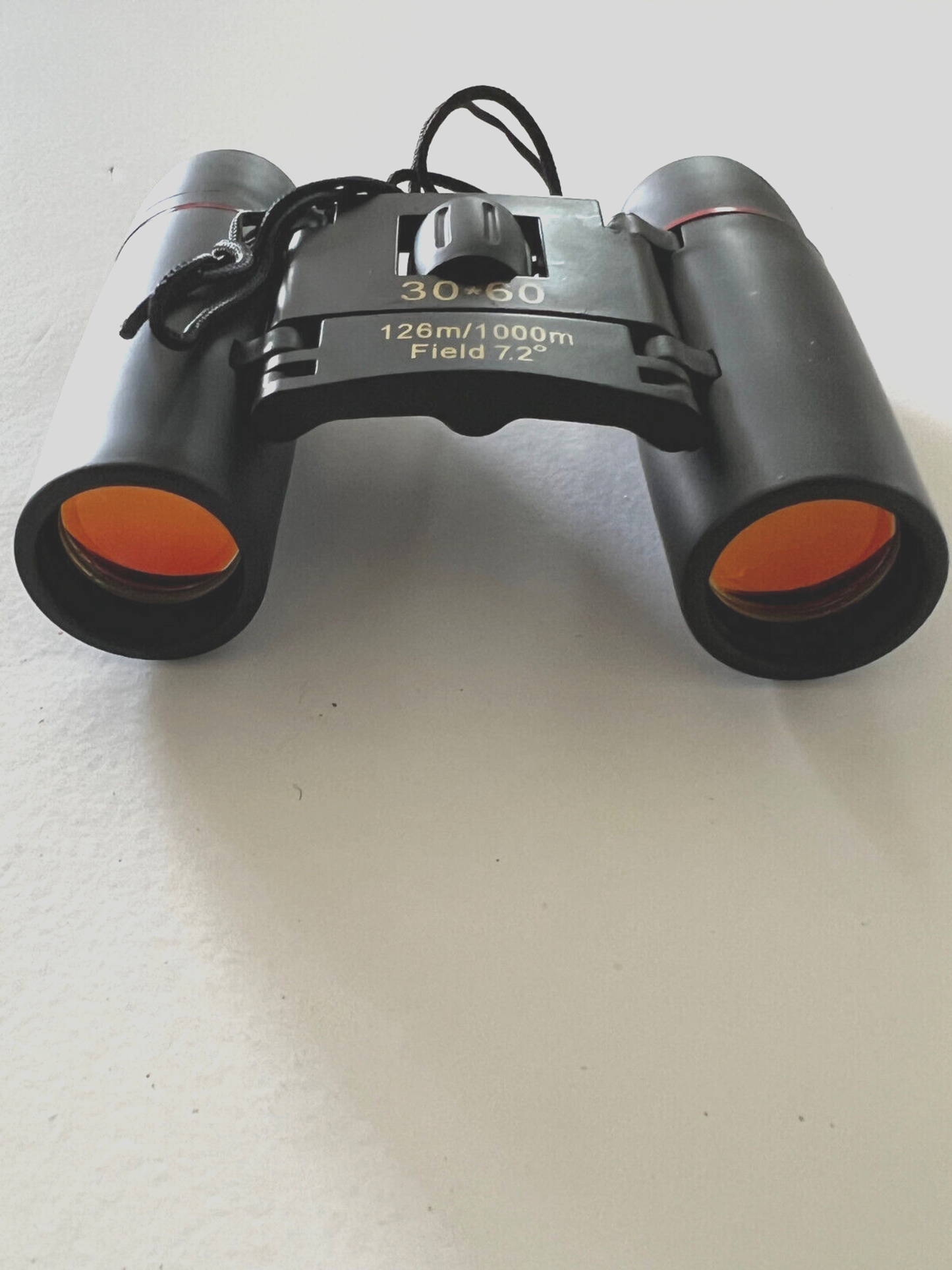30x60 Compact Folding Binoculars with Case